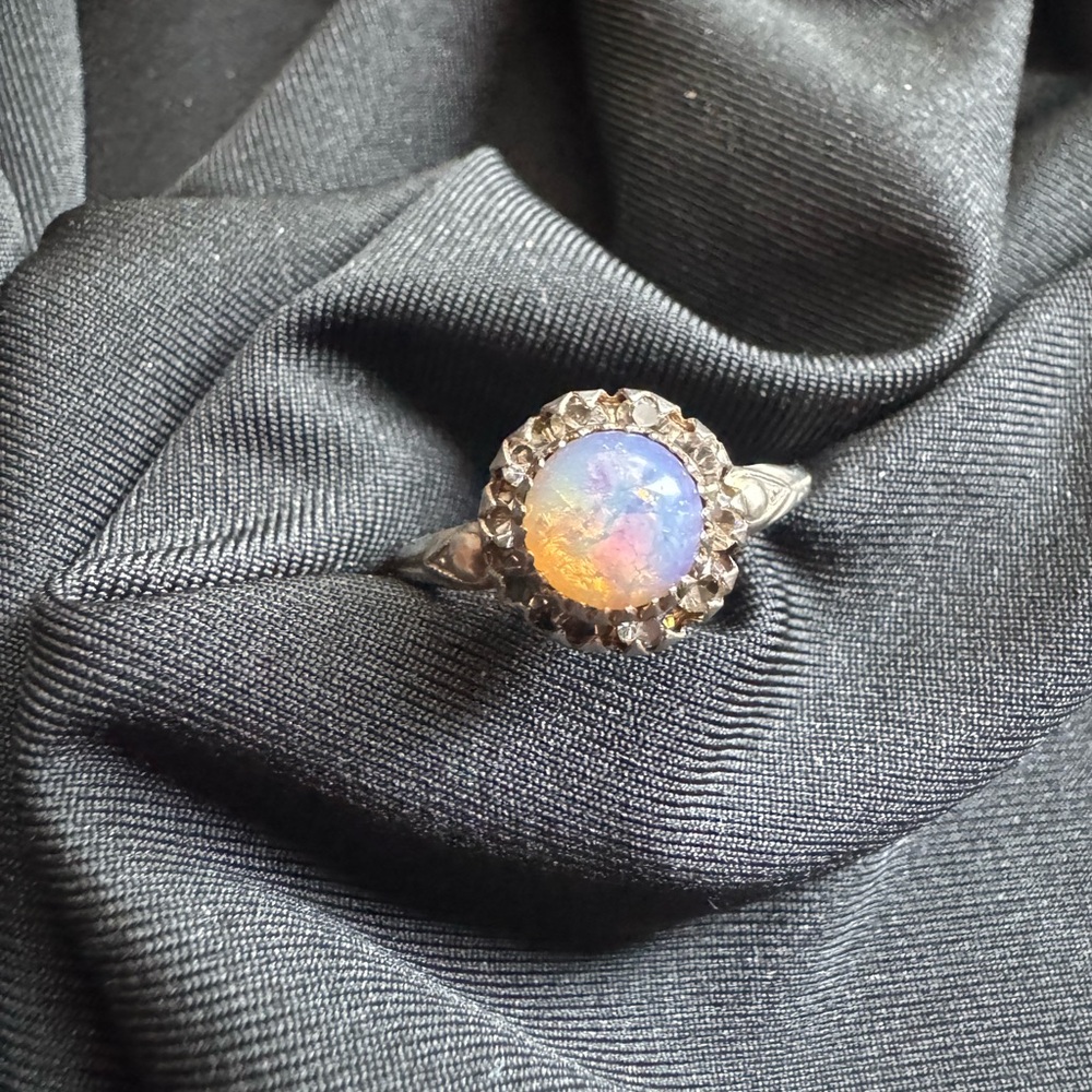 Elegant Opal Ring